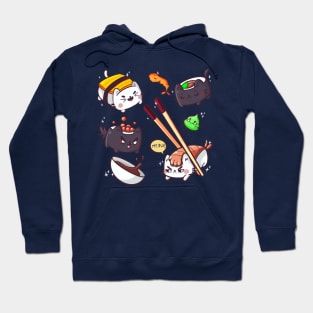 Sushi cats Hoodie